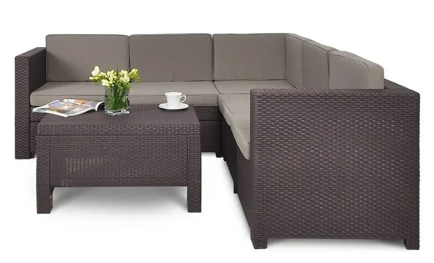 Набір меблів для тераси Keter Provence Set Коричневий 227777 227777 фото