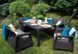 Комплект садових меблів Corfu Fiesta Графіт Keter 223216 223216 фото 1