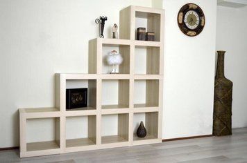 Стелаж меблевий Кубус "Стійка 4*4" (1442*1442*293 мм) клен Inteo 40515767 40515767 фото