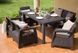 Комплект садових меблів Corfu Fiesta Коричневий Keter 223230 223230 фото 1