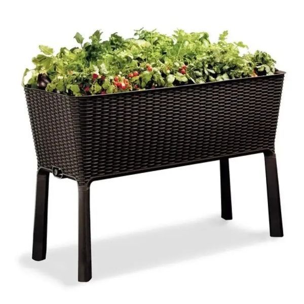 Грядка для рослин на ніжках Keter Easy Growing 120л коричневий 230297 230297 фото