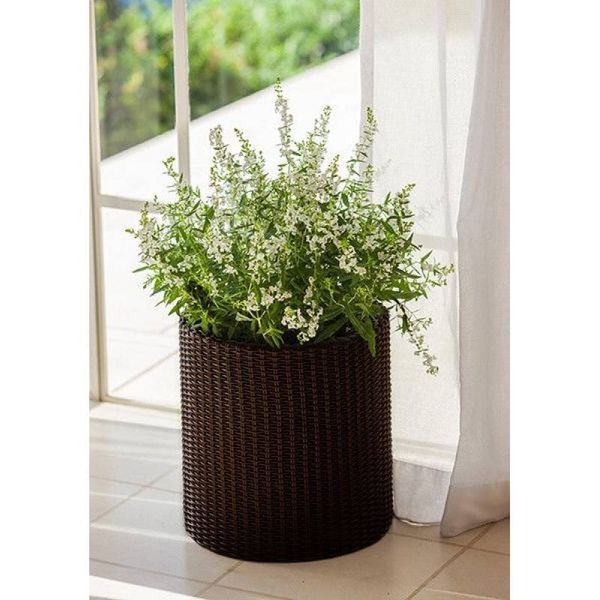 Цветочный горшок L Cylinder Planter Keter 7290103664206 7290103664206 фото