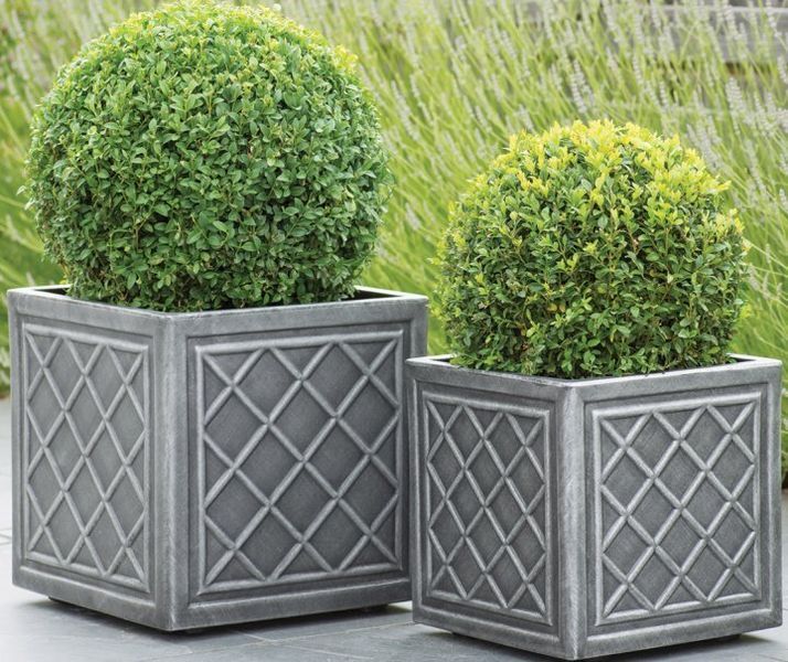 Горщик для квітів SqLead Effect Planter 47 л шт Stewart 5011431102312 фото