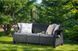 Диван для сада и террасы Keter Corfu Love Seat Max 258975 графит 258975 фото 3