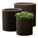 Горщик для квітів M Cylinder Planter Keter 7290103664190 7290103664190 фото 5