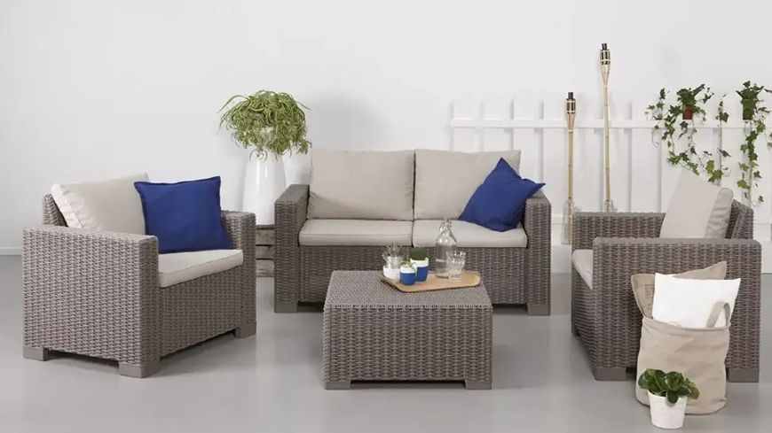 Диван для саду та тераси Keter California SOFA (231562) капучино 252811 252811 фото