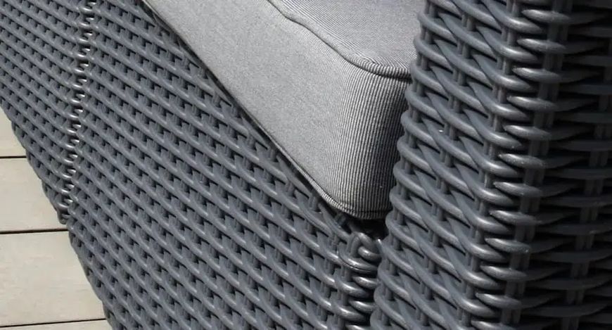Диван для сада и террасы Keter California SOFA (231563) графит 252816 252816 фото