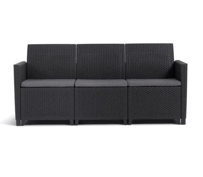 Комплект садових меблів Keter Claire 5 seater set Графіт 252698 252698 фото