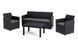 Комплект садових меблів Keter Claire 5 seater set Графіт 252698 252698 фото 2