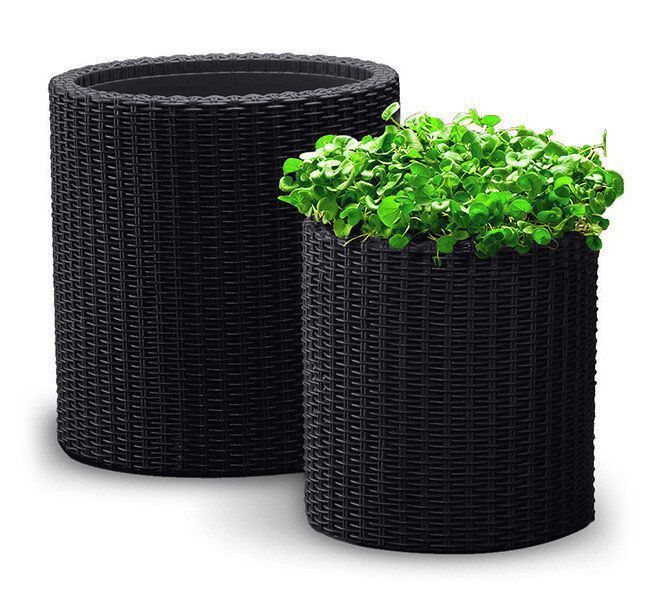 Горщик для квітів S Cylinder Planter Keter 7290103668204 7290103668204 фото