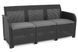 Набір садових меблів Kete Rosalie 3S 5 Seater Set With Orlando Dig Table графіт 249587 249587 фото 7