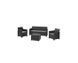 Набор садовой мебели Keter Elodie 5 seater set графит 253923 253923 фото 1
