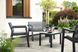 Набор садовой мебели Keter Emily Balcony Set Without Cushions графит 246589 246589 фото 1