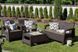 Комплект садових меблів Keter Corfu Set Коричневий 223201 223201 фото 1