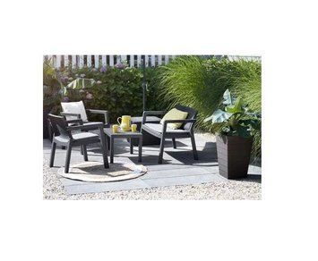 Набор садовой мебели Keter Emily Patio set графит 247063 247063 фото