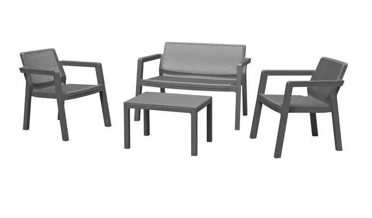 Набор садовой мебели Keter Emily Patio set графит 247063 247063 фото