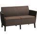 Диван садовый SALEMO 2 SOFA Коричневый 244096 244096 фото 1