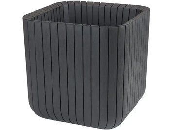 Горщик для квітів Keter Cube Planter L графіт 230225 230225 фото