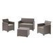 Комплект садових меблів Keter Elodie 2 Seater Sofa Set (246155) капучино 254091 254091 фото 1