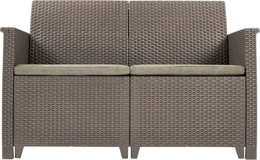 Комплект садових меблів Keter Elodie 2 Seater Sofa Set (246155) капучино 254091 254091 фото